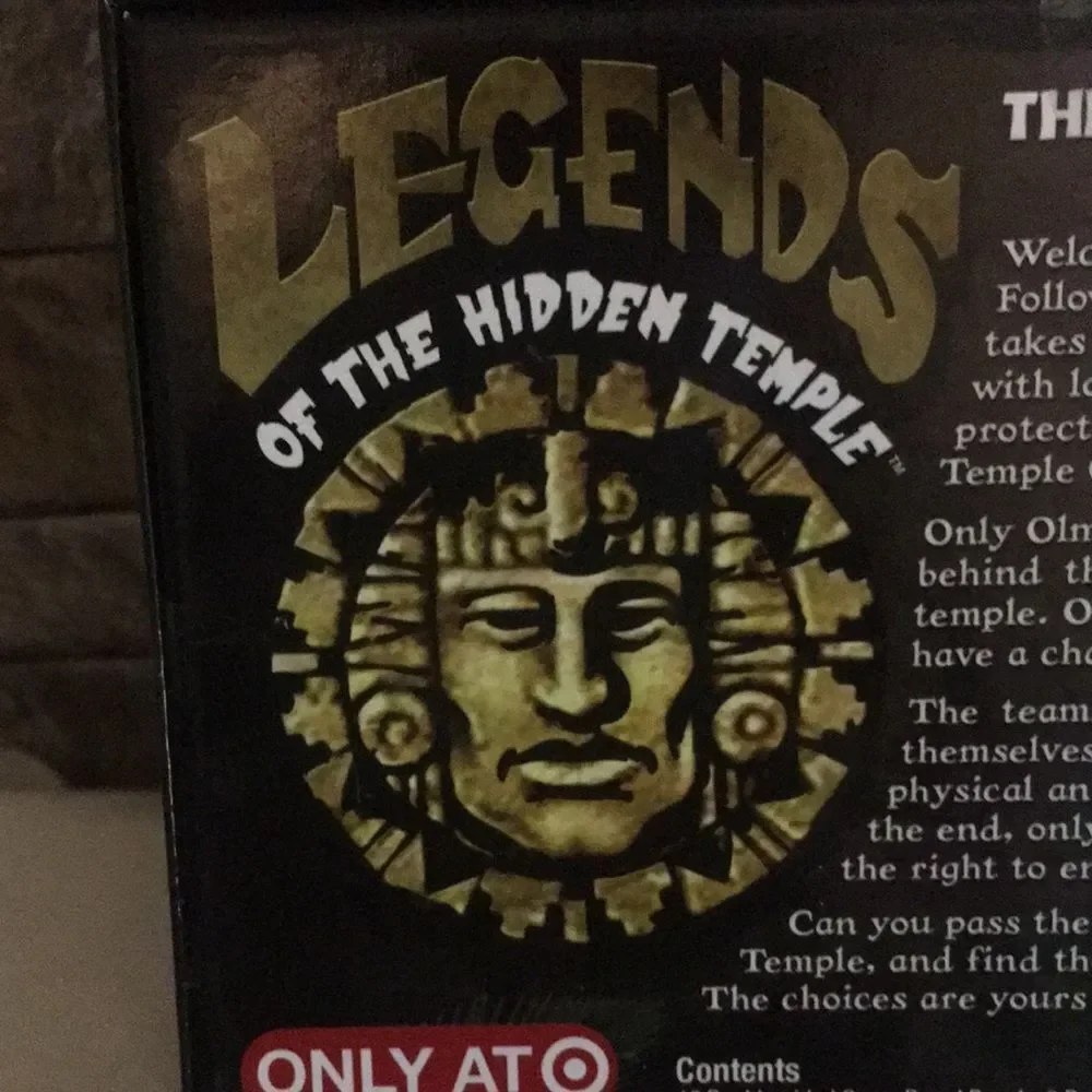 Legends of the Hidden Temple Game - Black